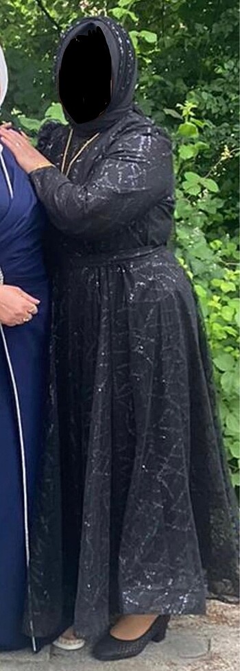 Tesettür abiye Şal ile