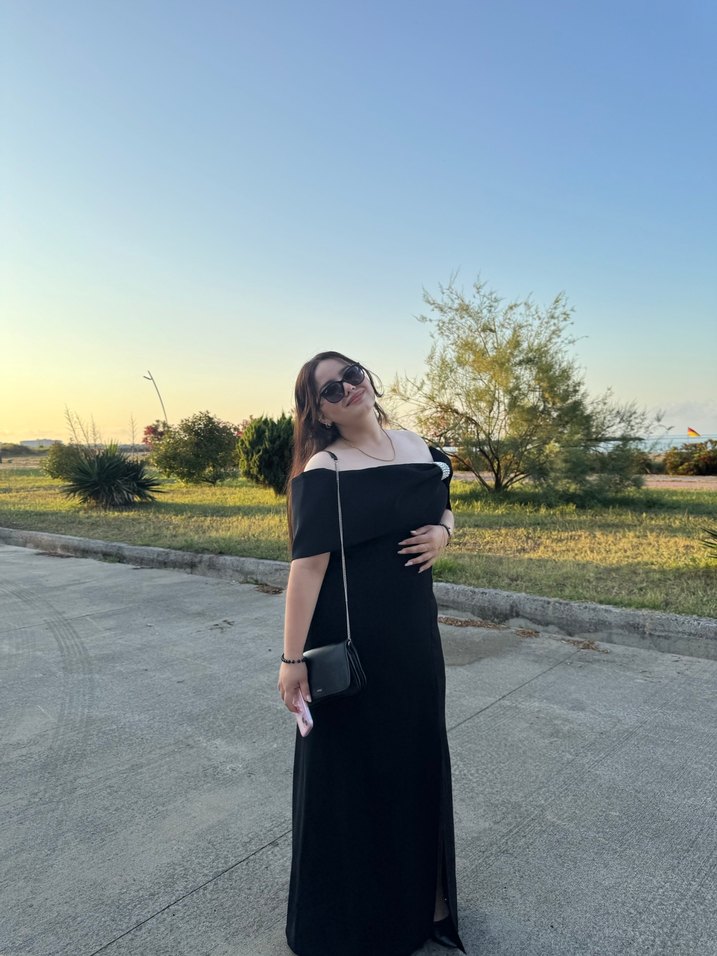 Siyah Straplez Gotik Midi Mezuniyet Elbisesi - Görsel 3