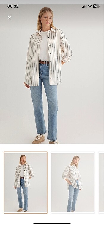 Çizgili gömlek - Görsel 2