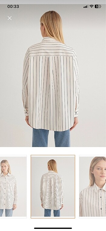 Çizgili gömlek - Görsel 3