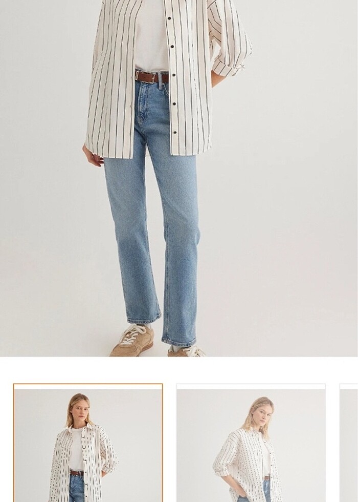 Çizgili gömlek - Görsel 2