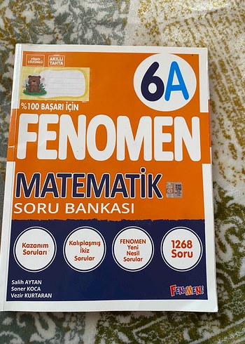Fenomen 6A Matematik Soru Bankası - 1268 Soru