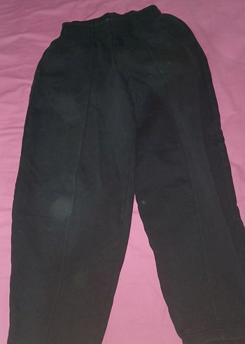 Siyah Rahat Kesim Kadın Kumaş Pantolon - Görsel 2