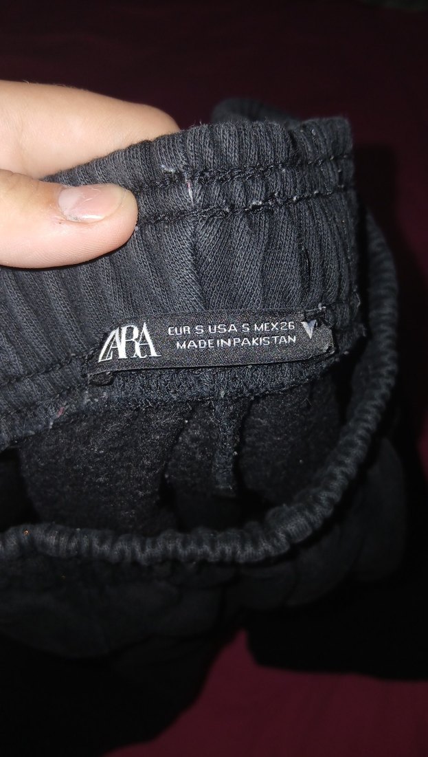 Siyah Rahat Kesim Kadın Kumaş Pantolon - Görsel 3