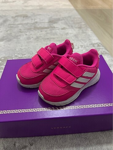 21 Beden 21 numara Adidas kız bebek spor ayakkabı