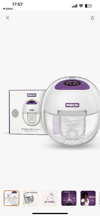 Mochi eller serbest pompa