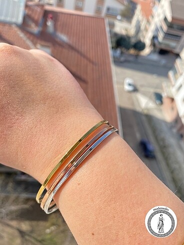 Accessorize Çelik Ajda bilezik modelleri