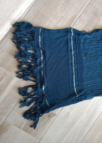 Püsküllü Kisa plaj elbisesi - Görsel 4