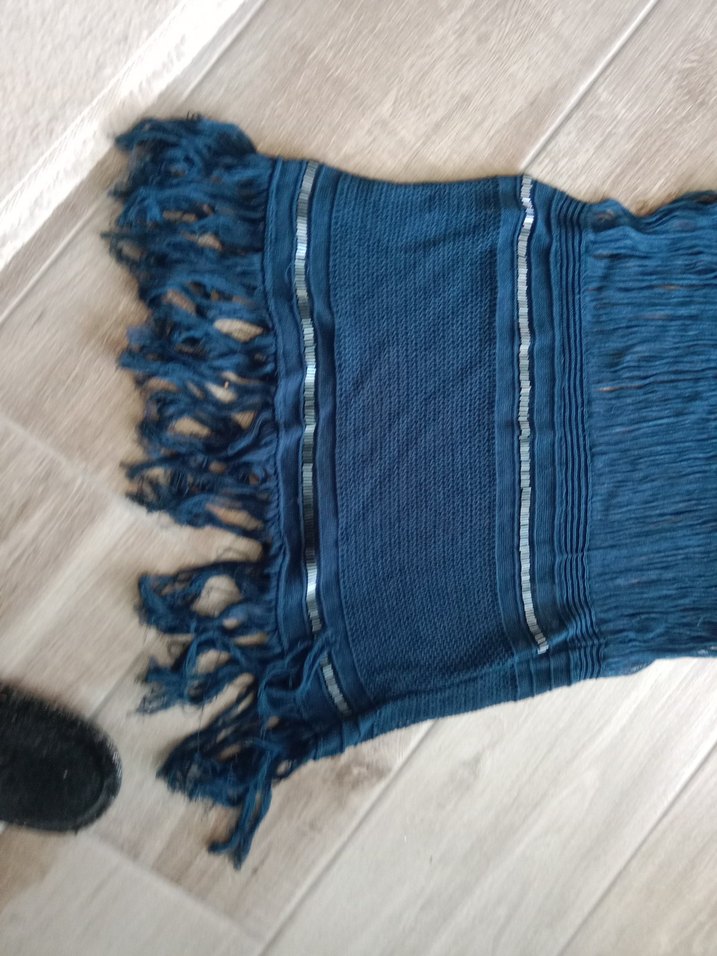 Püsküllü Kisa plaj elbisesi - Görsel 3