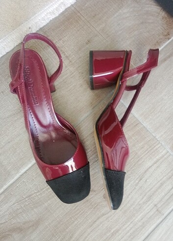 BORDO RUGAN AYAKKABI 