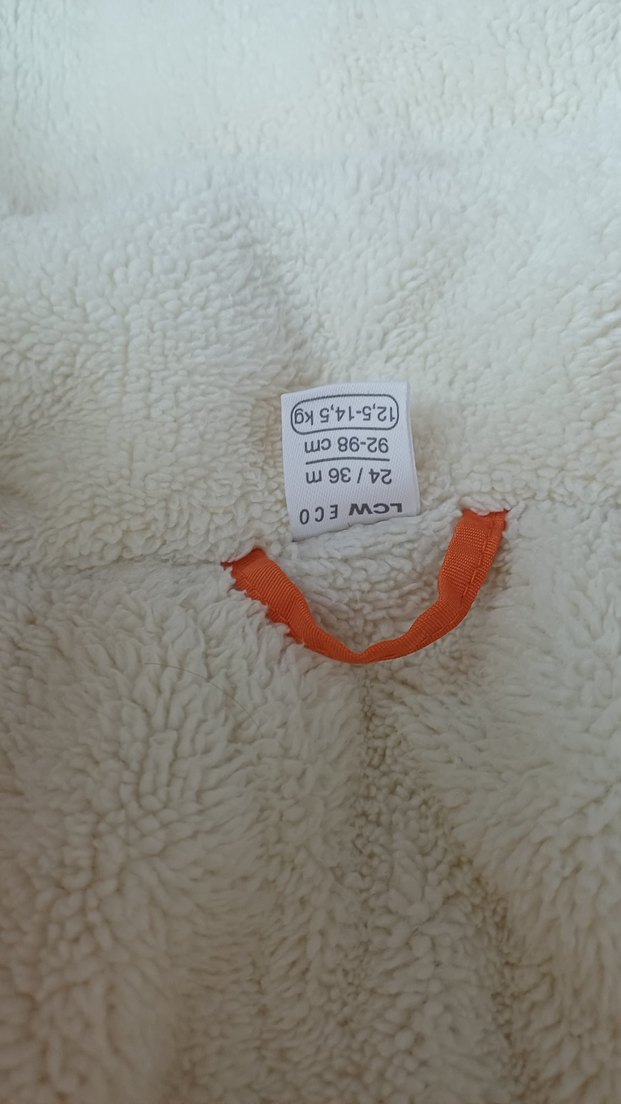 Turuncu Kapüşonlu Erkek Çocuk Mont - Görsel 3