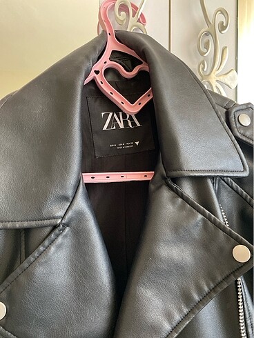Zara Zara crop deri ceket