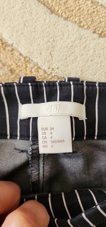 H&M Çizgili pantolon