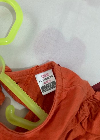 LC Waikiki Kız Çocuk Keten nar çiçeği 3-4 yaşa daha güzel olur