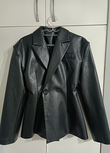 Deri fit blazer