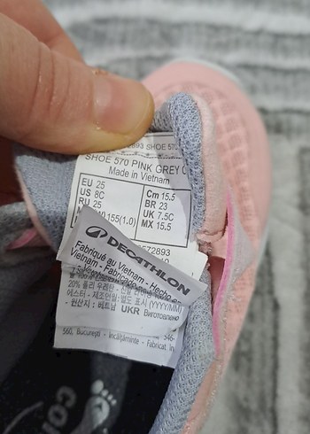 Kız Çocuk Pembe Yılan Desenli Spor Ayakkabı - Görsel 4