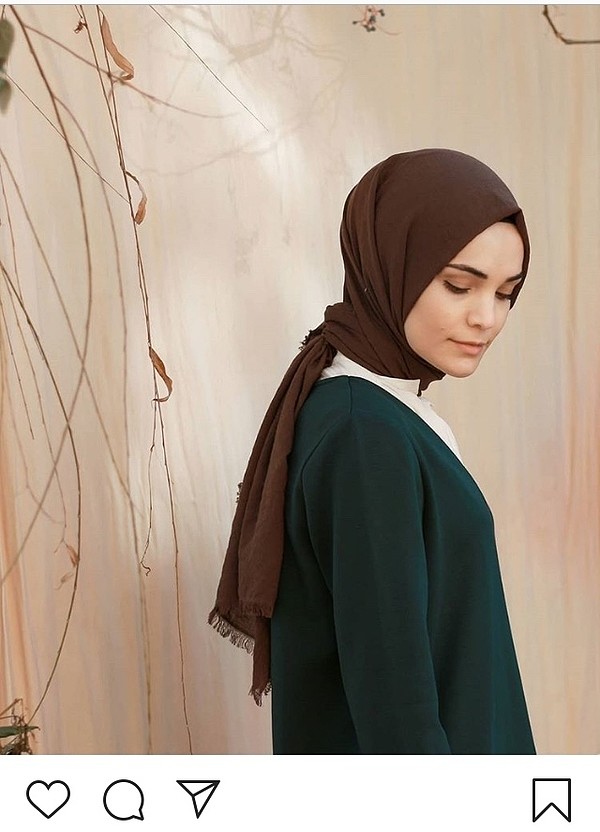 Pamuklu ütü gerektirmeyen şal - Görsel 4