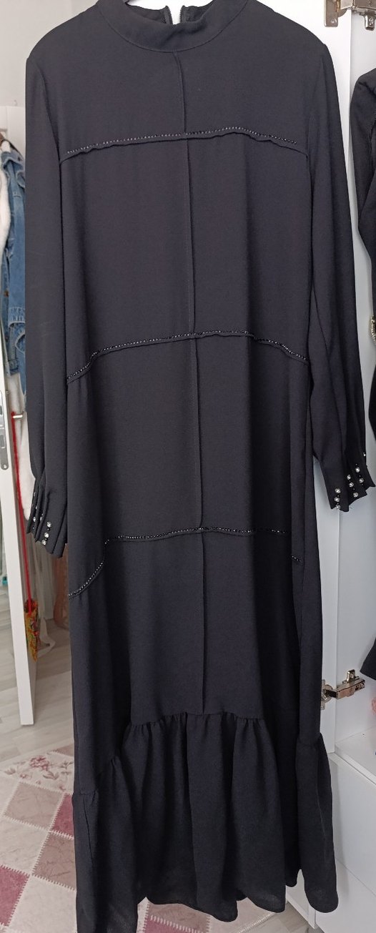 siyah elbise - Görsel 3