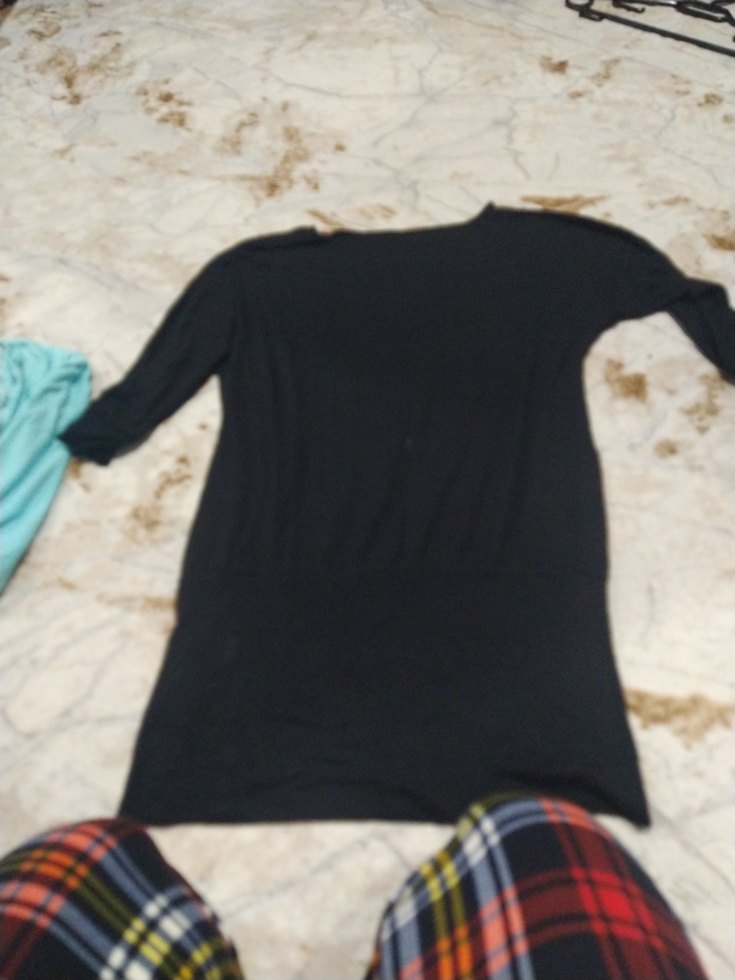 Siyah Baskılı Kedi tişört - Görsel 3