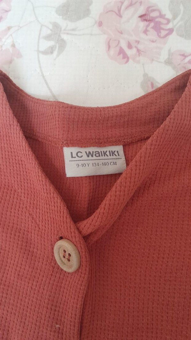 Lcw Kız Çocuk Elbise V Yaka - Görsel 3