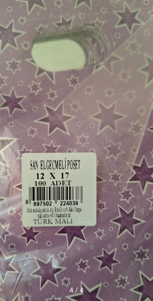 Hediye Poşeti 100lü - Görsel 3