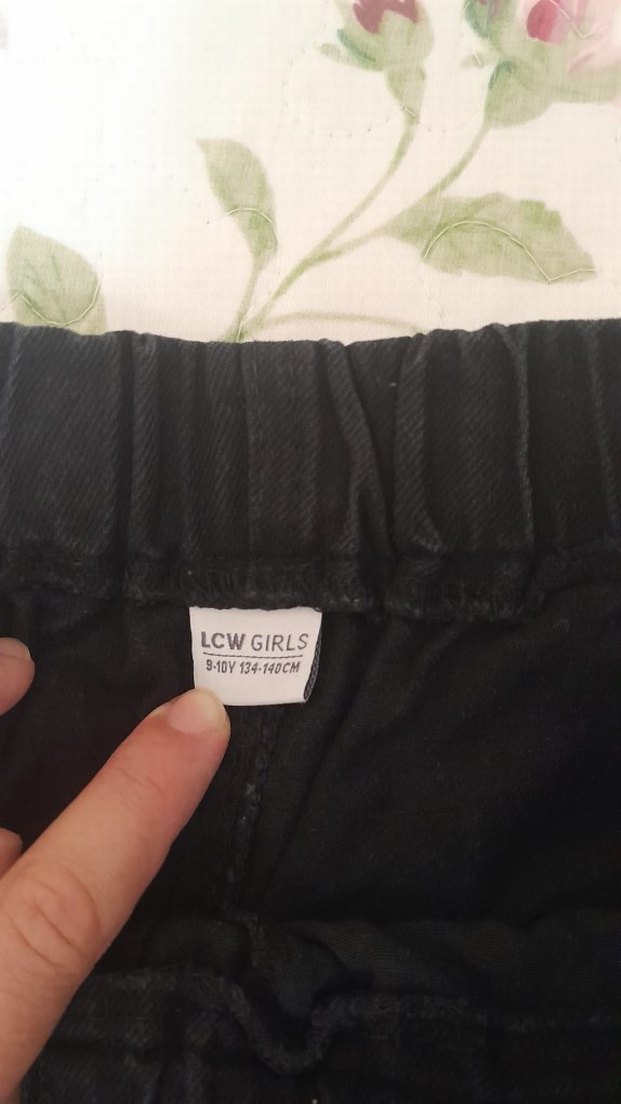 Lcw Kız Çocuk Kot Pantolon 9/10 Yaş - Görsel 3