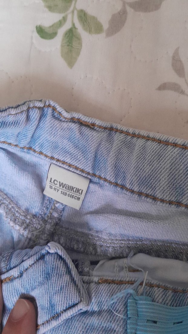 Lcw Kız Çocuk Kot Pantolon 10/11 Yaş - Görsel 3