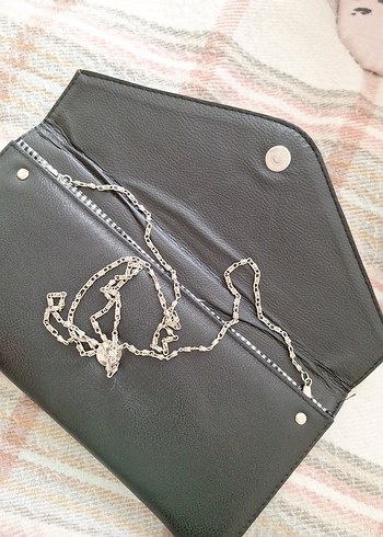 Siyah Portföy Çanta - Görsel 5