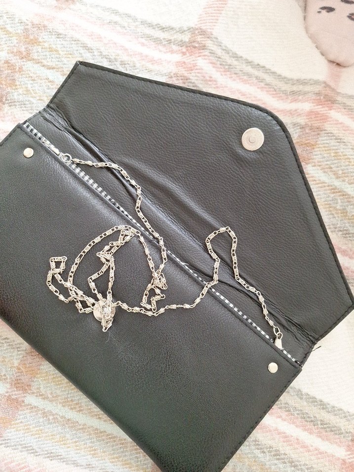 Siyah Portföy Çanta - Görsel 5