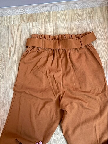 34 Beden turuncu Renk Kumaş pantolon