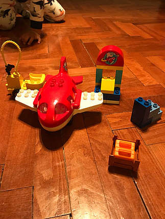 diğer Beden kırmızı Renk Lego duplo havaalanı 