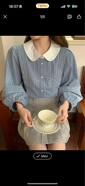 Yeni pamuk gömlek