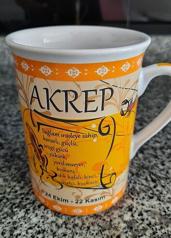 Akrep burcu #kupa #bardak