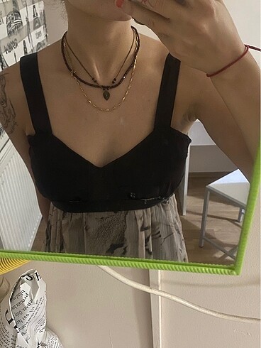 xs Beden vintage saten kısa elbise