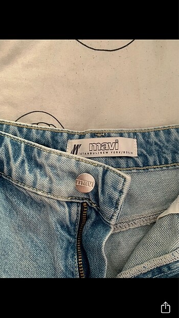 Mavi Jeans mavi jean kot şort