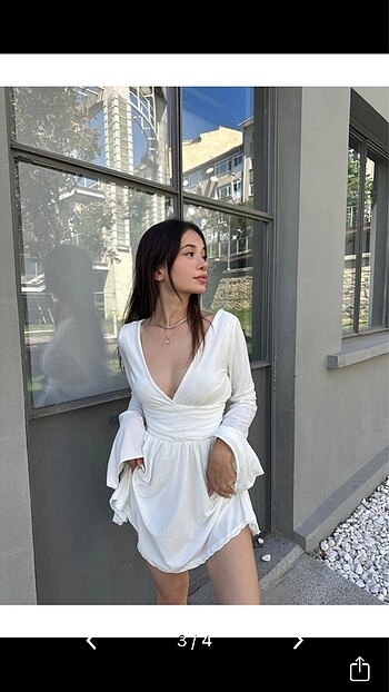 beyaz elbise