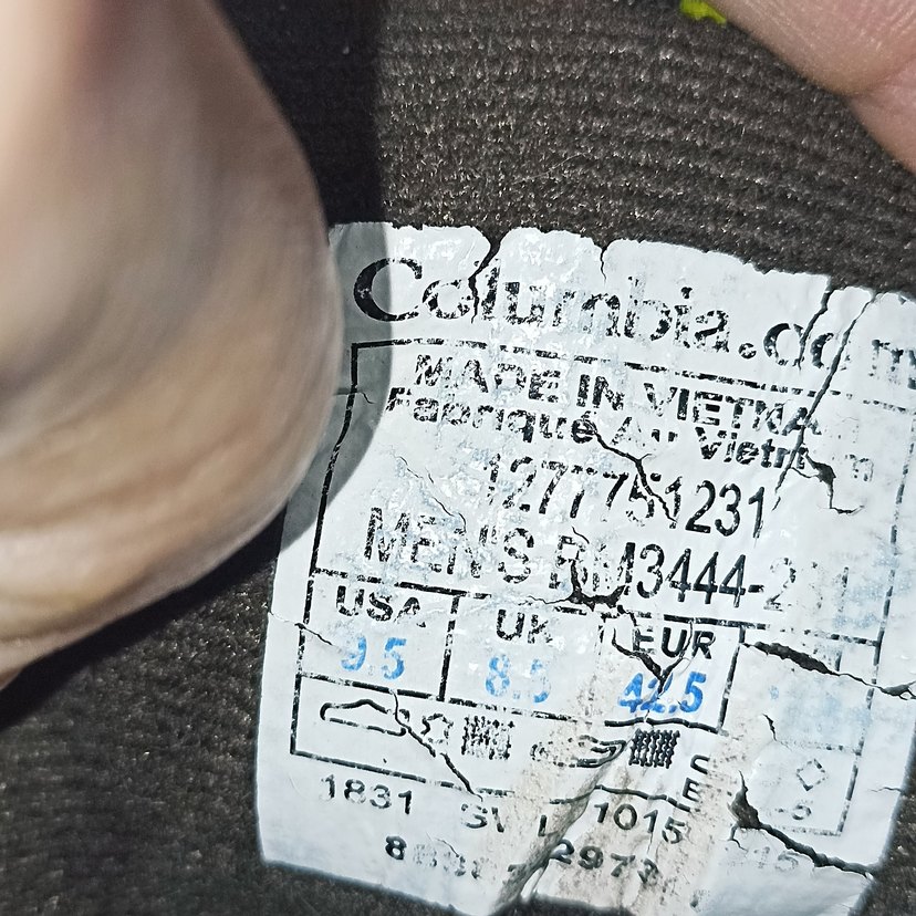 42.5 numara orjinal COLUMBİA marka su geçirmez bot. - Görsel 2