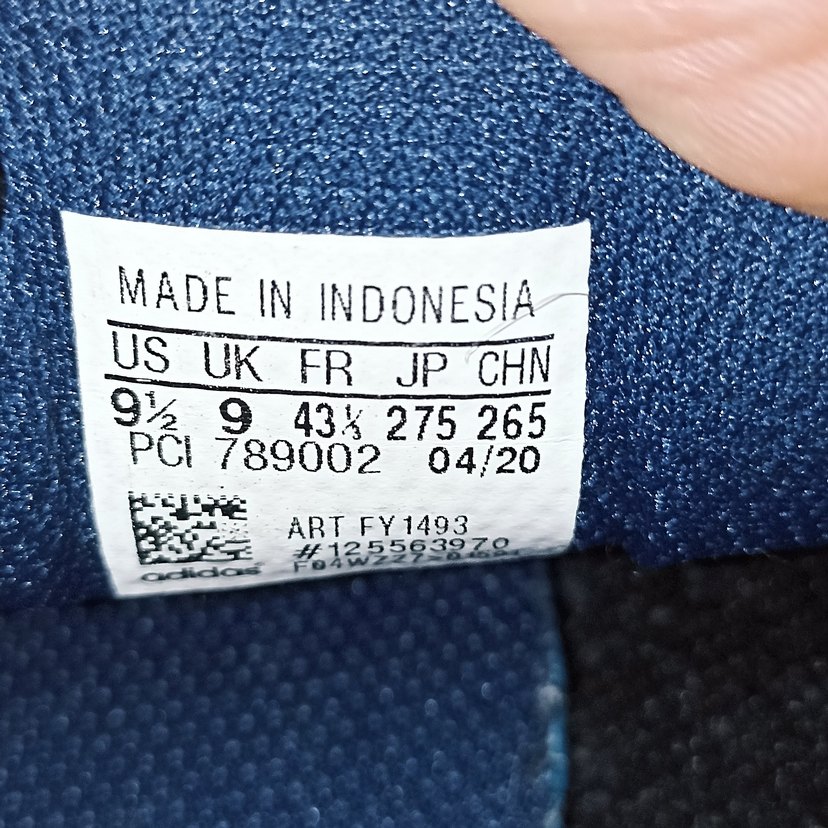 43 numara orjinal ADİDAS spor ayakkabı. - Görsel 2