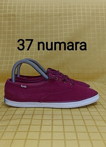 37 numara orjinal KEDS spor ayakkabı.