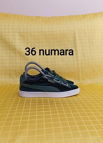 36 üç numara orjinal PUMA spor ayakkabı.