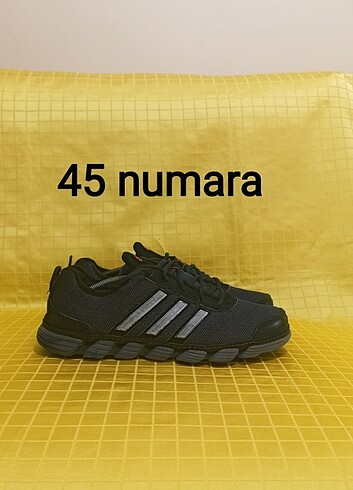 45 numara orjinal ADİDAS spor ayakkabı.