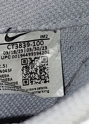 Nike 36.5 numara orjinal NİKE krampon.