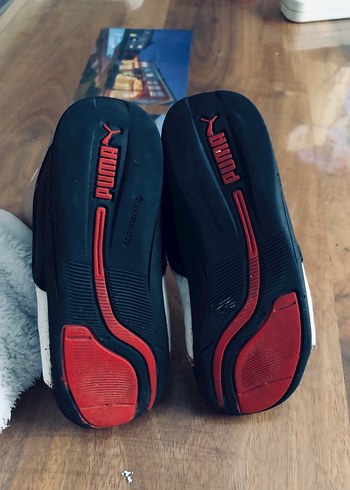 Puma Çocuk Siyah Cırt Cırtlı Spor Ayakkabı - Görsel 3