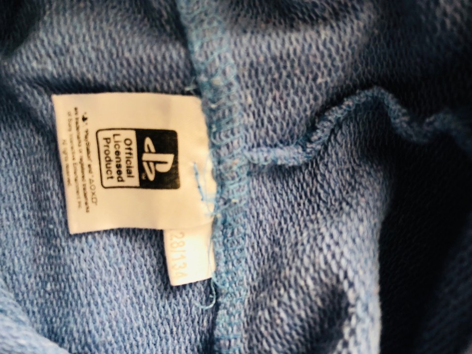 Play Station Marka Renkli Baskılı Kapüşonlu Erkek Sweatshirt - Görsel 2