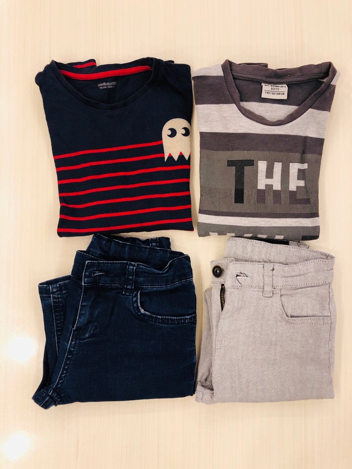 Erkek Çocuk lotu 4 parça 7-8 yaş - Görsel 2