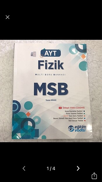 Eğitim vadisi ayt fizik soru bankası