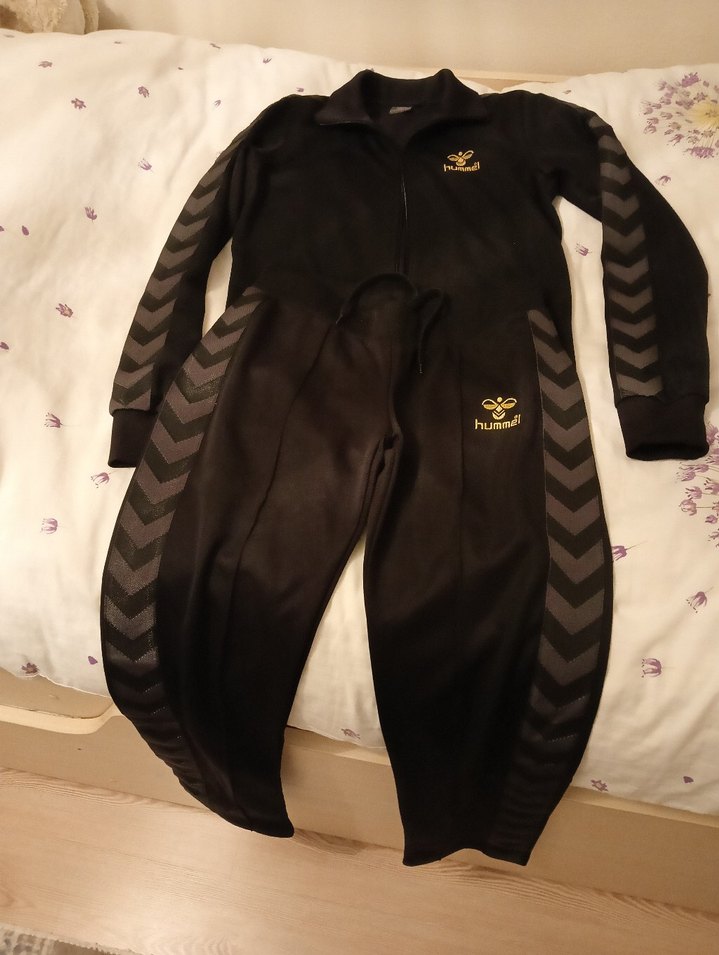 Hummel Siyah Eşofman takımı. - Görsel 2