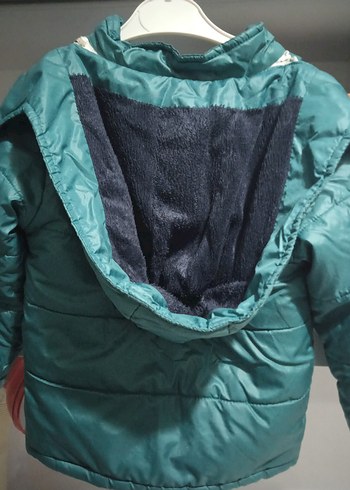 Parlak Mavi Erkek Çocuk Fermuarlı Mont - Görsel 5