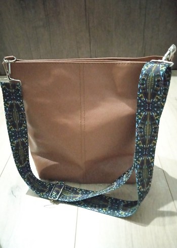 Kahverengi Deri Kadın Çanta - Görsel 3