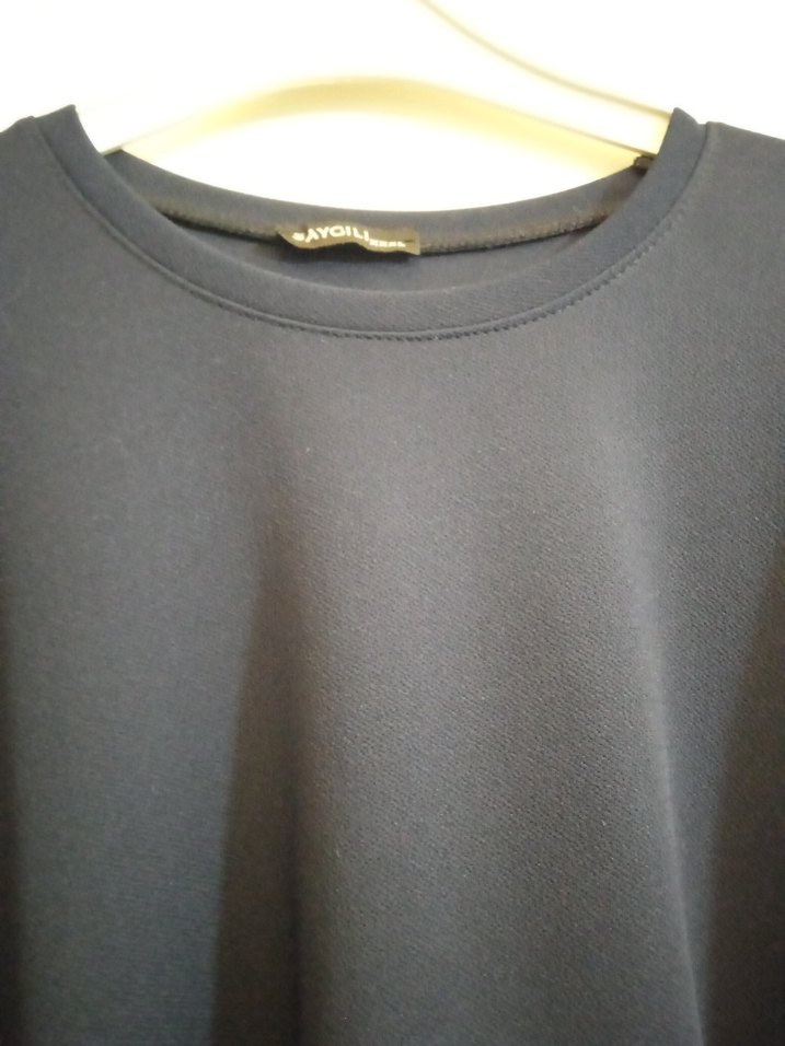 Lacivert Uzun Kollu sweat Tunik - Görsel 4